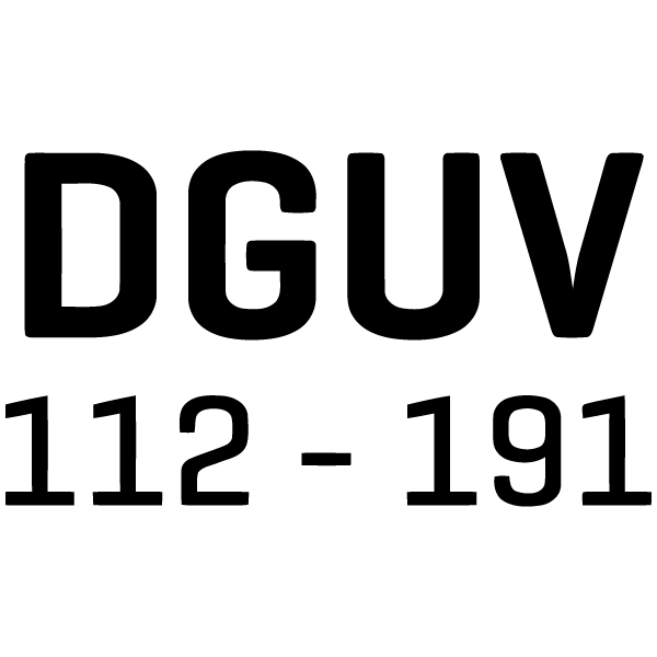 DGUV 112-191: BG Ortopédiai irányelv (talpbetétek). Megfelel az EN ISO 20345 szabvány követelményeinek.