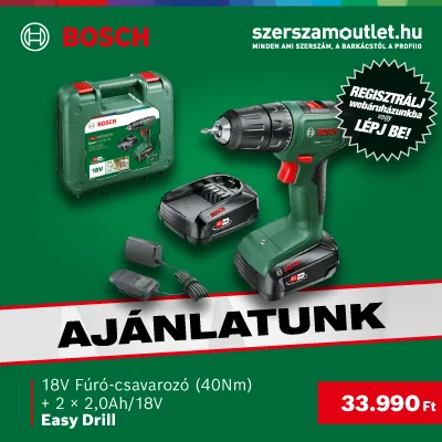 1 - Kiemelt SZERSZÁMGÉP ajánlatunk