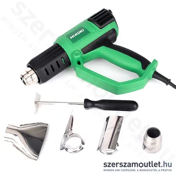 HIKOKI RH650V Hőlégfúvó kofferben tartozékokkal (2000W/650°C)