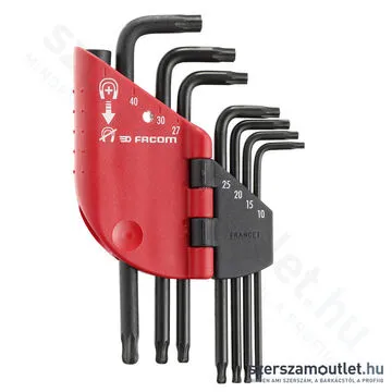 FACOM Torx végű Imbuszkulcs készlet, T10-T40, 7 darabos (89SR.J7PB)