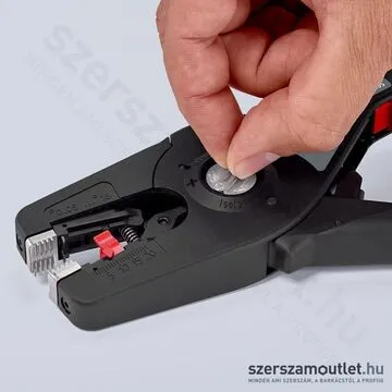 KNIPEX PreciStrip16 Automatikus huzalcsupaszító (blankoló) fogó 195mm (12 52 195 SB)
