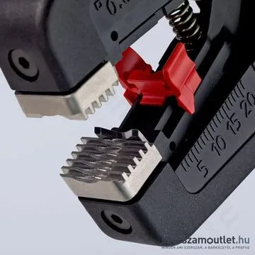 KNIPEX PreciStrip16 Automatikus huzalcsupaszító (blankoló) fogó 195mm (12 52 195 SB)