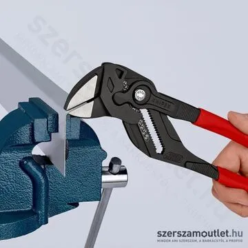 KNIPEX Párhuzam, fogó és csavarkulcs egyben 300mm (86 01 300)