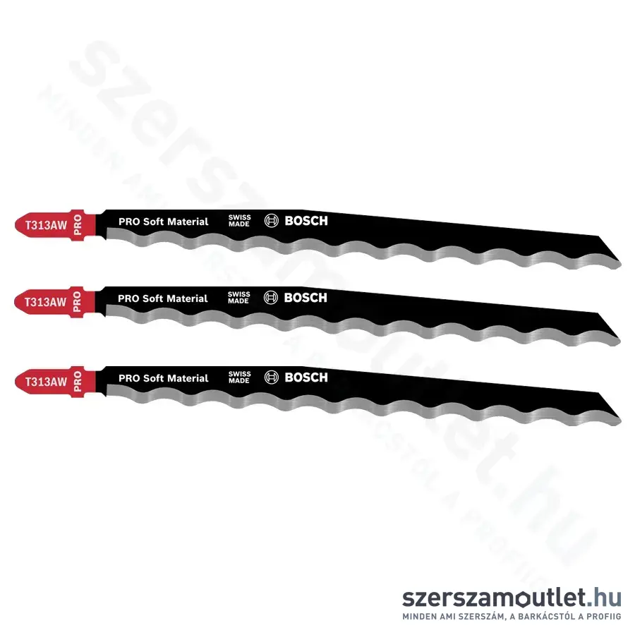 BOSCH T 313 AW Special for Soft Material szúrófűrészlap 152mm [3db/csomag] (2608635187)