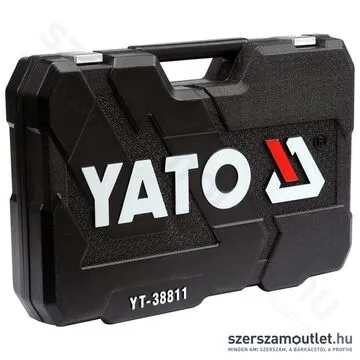 YATO Dugókulcs készlet, 150 részes, 4-32mm, 1/4-3/8-1/2