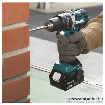 MAKITA DHP484Z Akkus szénkefementes ütvefúró-csavarbehajtó (18V) (Akku és töltő nélkül!)