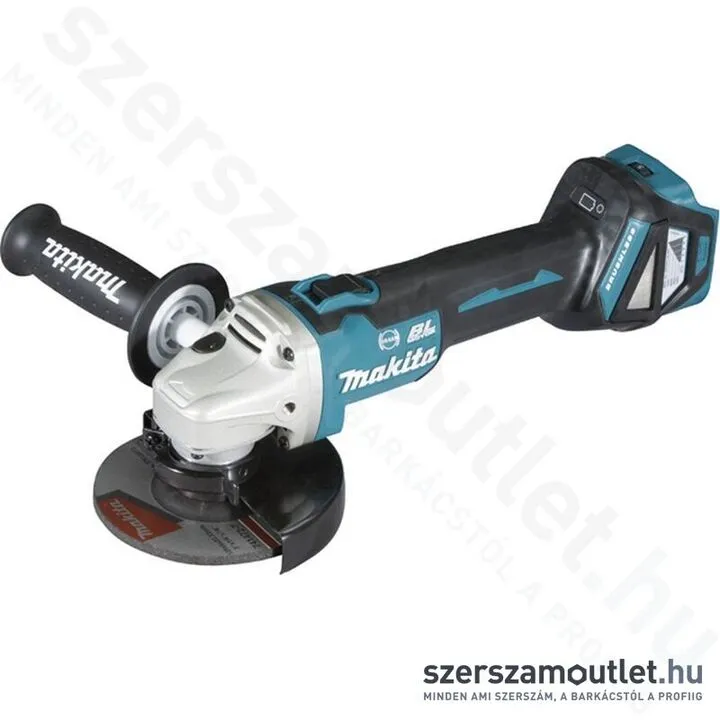 MAKITA DGA513Z Akkus szénkefementes fordulatszabályzós sarokcsiszoló 125mm (Akku és töltő nélkül)(Bu
