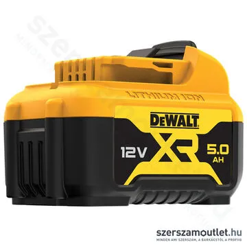 DEWALT DCB126 XR Li-Ion Akkumulátor (5,0Ah/12V)