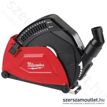 MILWAUKEE DEC 230 K Porelszívó burkolat sarokcsiszolóhoz (180/230mm) (4932459341)