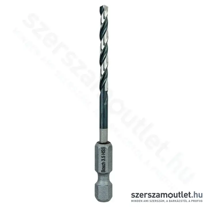 BOSCH Bitbefogású HSS csigafúró, Impact Control, 3,5x39x79mm (2 608 577 051)