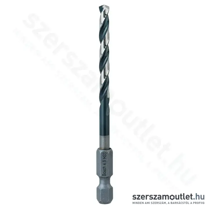 BOSCH Bitbefogású HSS csigafúró, Impact Control, 4,5x47x87mm (2 608 577 055)