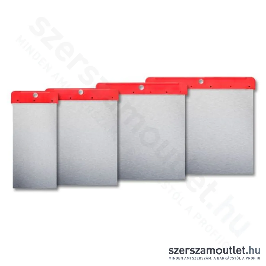 DEDRA Rozsdamentes acél festő spatula készlet 50 80 100 120mm [4db]