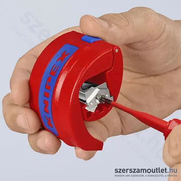 KNIPEX BiX Vágó műanyag csövekhez és szigetelő hüvelyekhez 20-50mm (90 22 10 BK)