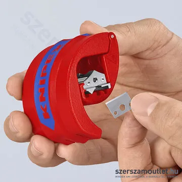 KNIPEX BiX Vágó műanyag csövekhez és szigetelő hüvelyekhez 20-50mm (90 22 10 BK)