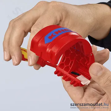 KNIPEX BiX Vágó műanyag csövekhez és szigetelő hüvelyekhez 20-50mm (90 22 10 BK)