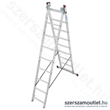 KRAUSE CORDA Sokcélú létra lépcsőfunkcióval 3x9 fokos (013392)