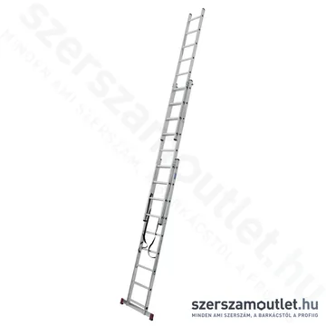 KRAUSE CORDA Sokcélú létra lépcsőfunkcióval 3x9 fokos (013392)