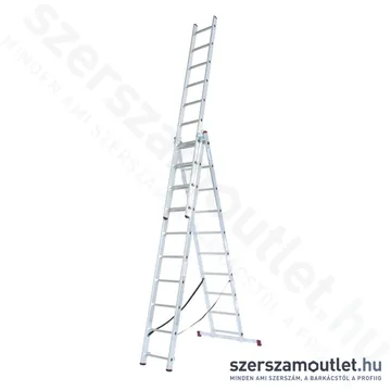 KRAUSE CORDA Sokcélú létra lépcsőfunkcióval 3x10 fokos (033406/013408)