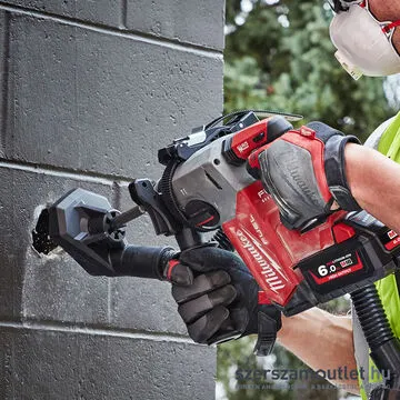 MILWAUKEE M18 FH-0X Akkus fúró-vésőkalapács szénkefementes, HD kofferben (18V) (Akku, töltő nélkül)