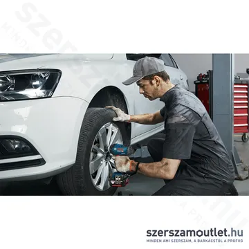 BOSCH GDS 18V-400 Akkus ütvecsavarozó szénkefementes, kofferben (1/2