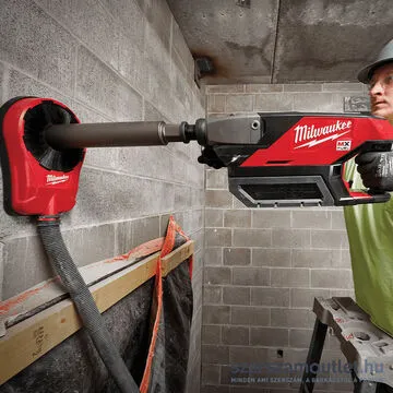 MILWAUKEE MXF DCD150-0C MX FUEL™ Akkus gyémántfúró 150mm, kofferben (Akku és töltő nélkül!)