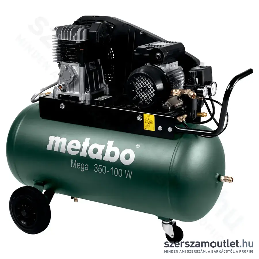 METABO MEGA 350-100 W Olajkenésű kompresszor (2200W/90l)