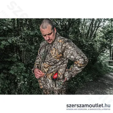 MILWAUKEE M12 HJ CAMO6-0 (XXL) Akkus fűthető kabát terepszínű (XXL/12V) (Akku és töltő nélkül!)