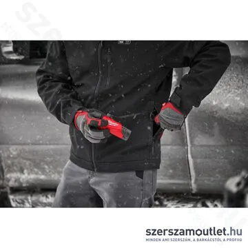 MILWAUKEE M12 HJ BL5-0 (XXL) Akkus fűthető kabát fekete (XXL/12V) (Akku és töltő nélkül!)