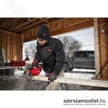 MILWAUKEE M12 HJ BL5-0 (XXL) Akkus fűthető kabát fekete (XXL/12V) (Akku és töltő nélkül!)