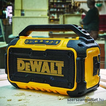 DEWALT DCR011-XJ Akkus prémium bluetooth hangszóró (Akku és töltő nélkül)