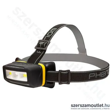 PHENOM COB LED-es fejlámpa, akkumulátoros, mozgásérzékelős be/kikapcsolás (18609)