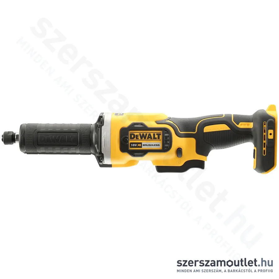 DEWALT DCG426N-XJ Akkus szénkefementes háromsebességes egyenescsiszoló 18V (Akku és töltő nélkül)