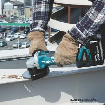 MAKITA DGA506Z Li-ion akkus szénkefementes sarokcsiszoló (18V/125mm) (Akku és töltő nélkül!)