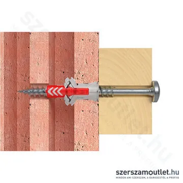 FISCHER Profi-Box DUOPOWER Műanyag dübel + csavar készlet [160db/doboz] [1db] (538622)
