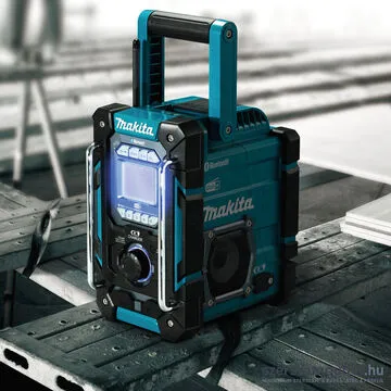 MAKITA DMR301 Bluetooth akkus rádió Akku töltés funkció (7,2-18V) (Akku és töltő nélkül!)