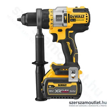 DEWALT DCD999X1-QW XR Akkus szénkefementes ütvefúró-csavarbehajtó kofferben (1x9,0Ah/18V)