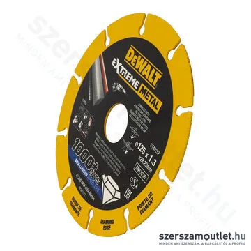 DEWALT EXTREME METAL Gyémánt vágótárcsa 125x22,2mm (DT40252-QZ)