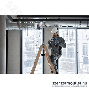 BOSCH GHG 18V-50 Akkus hőlégfúvó L-Boxxba (18V) (Akku és töltő nélkül!) (06012A6501)