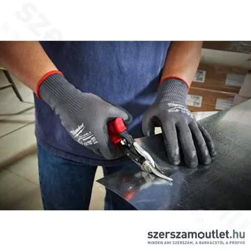 MILWAUKEE Vágásbiztos kesztyű (5/E vágási szint) M/8 (12pár) (4932471622)