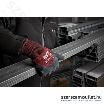 MILWAUKEE Vágásbiztos kesztyű, téli (3/C vágási szint) XXL/11 (12pár) (4932471613)
