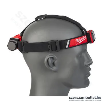 MILWAUKEE L4 HLRP-301 Sisak fejlámpa USB újratölthető (600lm) (3,0Ah/4V)