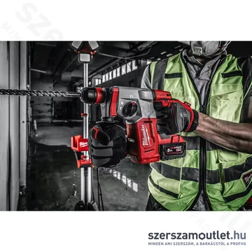 MILWAUKEE M18 BLHX-0X Akkus fúró-vésőkalapács FIXTEC tokmány, HD koffer (18V) (Akku és töltő nélkül)