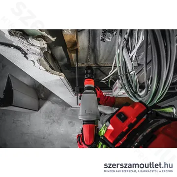 MILWAUKEE M18 BLHX-0X Akkus fúró-vésőkalapács FIXTEC tokmány, HD koffer (18V) (Akku és töltő nélkül)