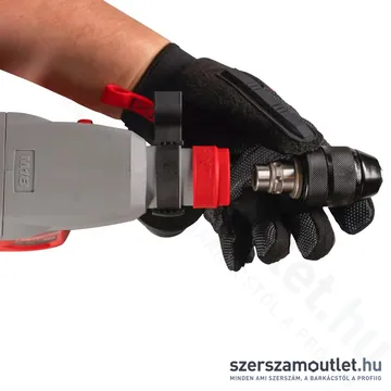 MILWAUKEE M18 BLHX-0X Akkus fúró-vésőkalapács FIXTEC tokmány, HD koffer (18V) (Akku és töltő nélkül)