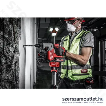 MILWAUKEE M18 FHX-0X Akkus fúró-vésőkalapács FIXTEC tokmány, HD koffer (18V) (Akku és töltő nélkül!)