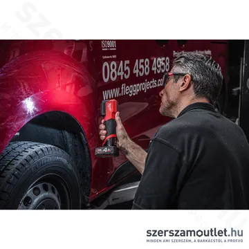 MILWAUKEE M12 CML-401 Akkus színegyeztető lámpa (1x4,0Ah/12V) (4933479366)