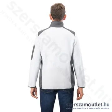 FLEX TF WHITE L MEN Akkus fűthető gyapjú polár pulóver (L) (10,8V/18V) (Akku és töltő nélkül!)