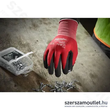 MILWAUKEE Vágásbiztos kesztyű (1/A vágási szint) S/7 (12pár) (4932479713)