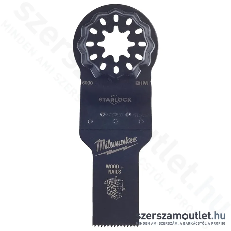 MILWAUKEE MULTITOOL STARLOCK Keskeny merülő fűrészlap 20x34mm (szögesfához)