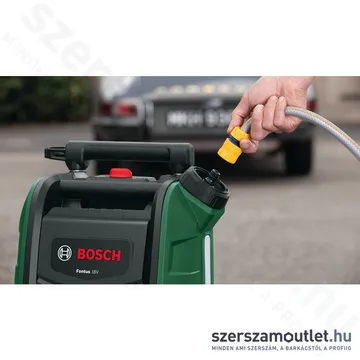 BOSCH Fontus II Akkus kültéri mosó 20bar, 15l 18V (2,5Ah akku és töltő)